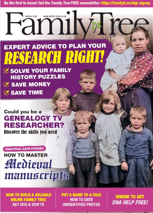 Family Tree Magazine: March 2023 - Anglo-Celtic Connections