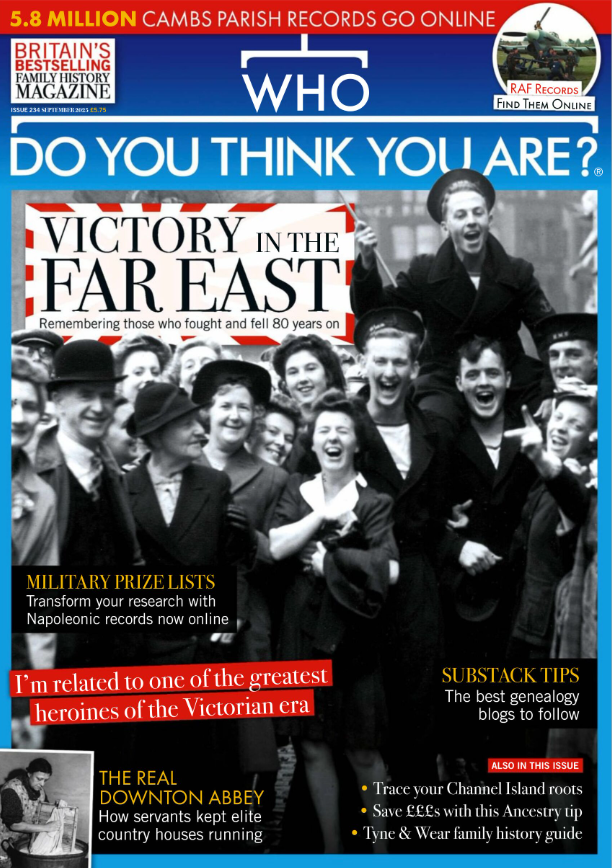 WDYTYA Magazine: September 2025 - Anglo-Celtic Connections